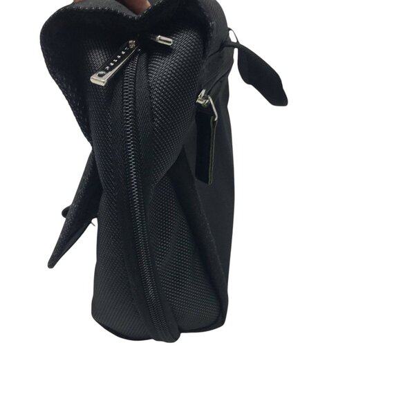 Delsey Paris Toiletry Hanging Make Up Cosmetics Bag Travel Case Black - Picture 6 of 16